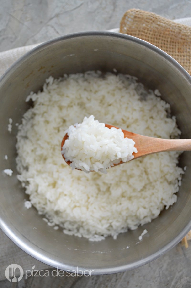 Consejos para hacer arroz pegajoso con arroz normal