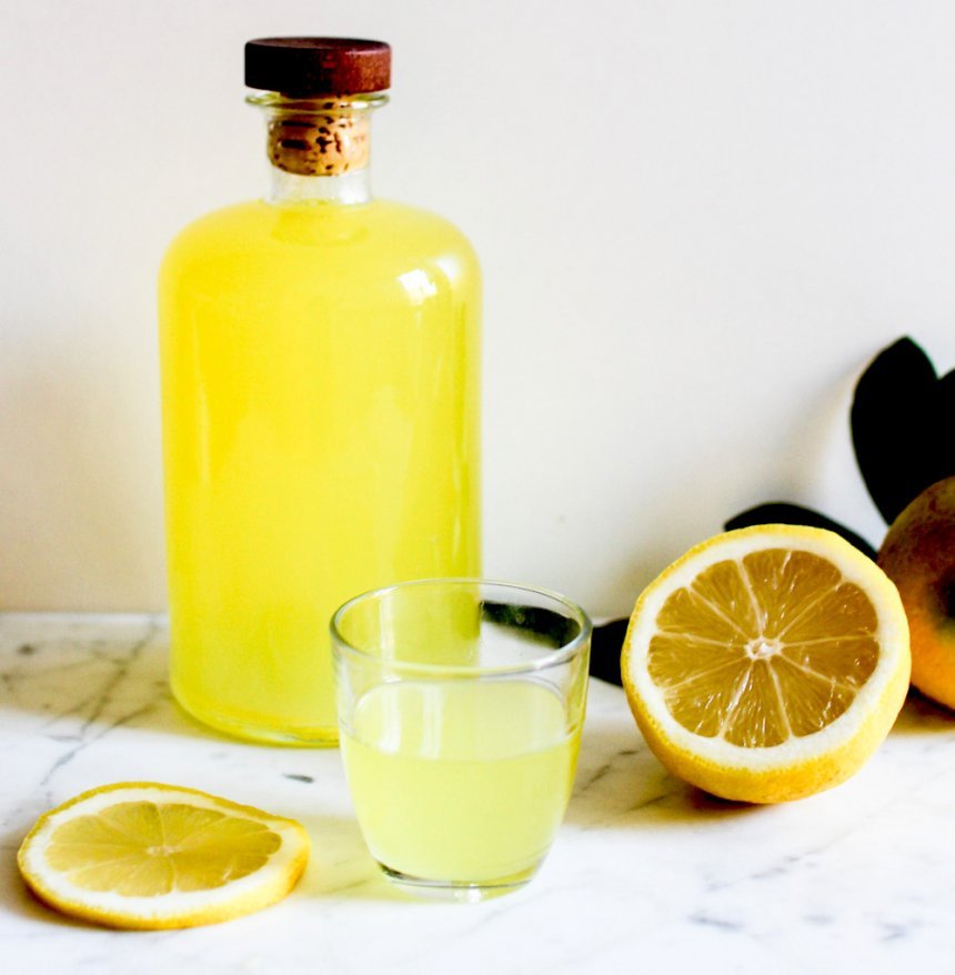 Receta para preparar licor de limon casero