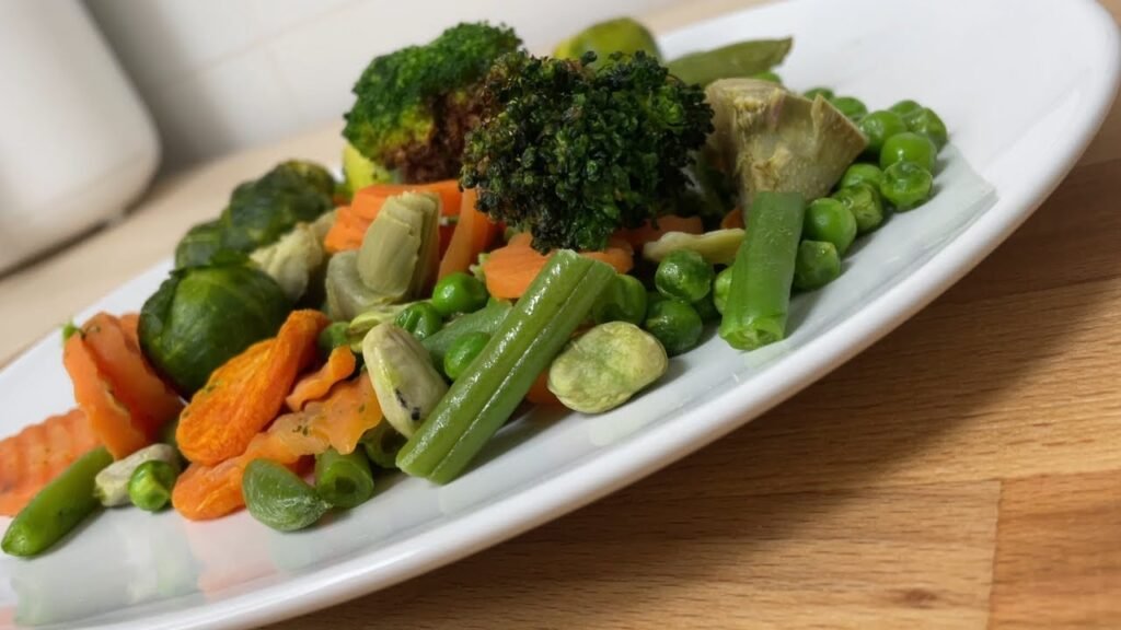 Receta: Delicioso salteado de verduras congeladas en freidora de aire para una opción saludable y rápida